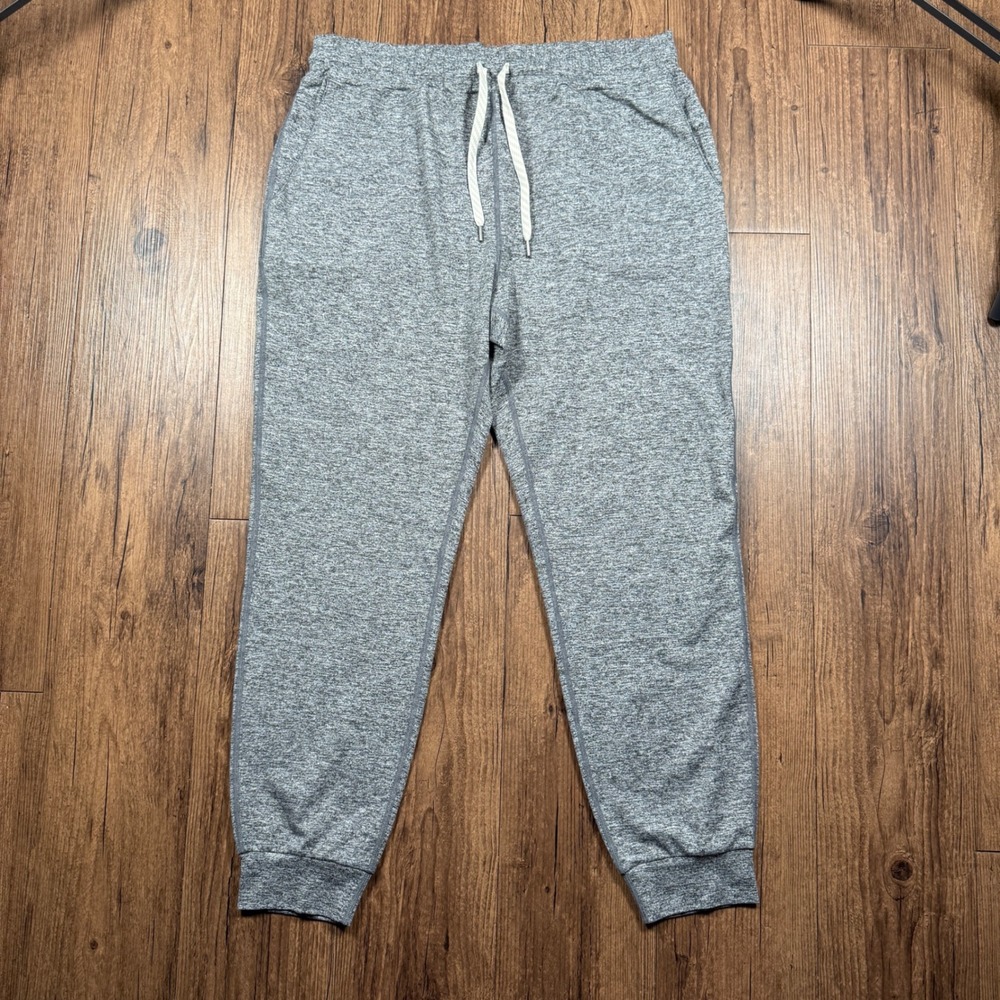 Vuori Performance Joggers Womens M Heather Grey Activewear Pants VW303 Gym